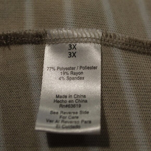 The Sweatshirt Project by French Laundry Open Fron Cardigan - Sz 3X - Picture 5 of 5